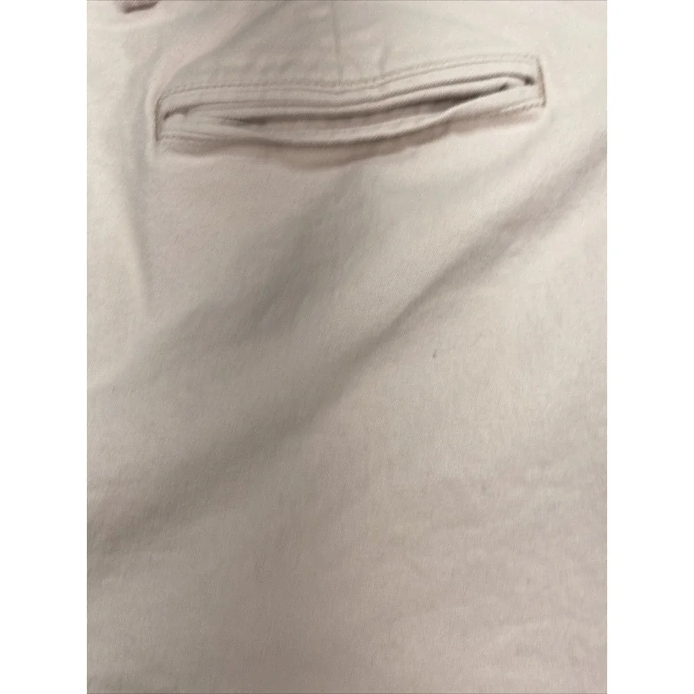 Old Navy Ultimate Slim Chino Shorts Pink Size 34 Solid Cotton Stretch Casual